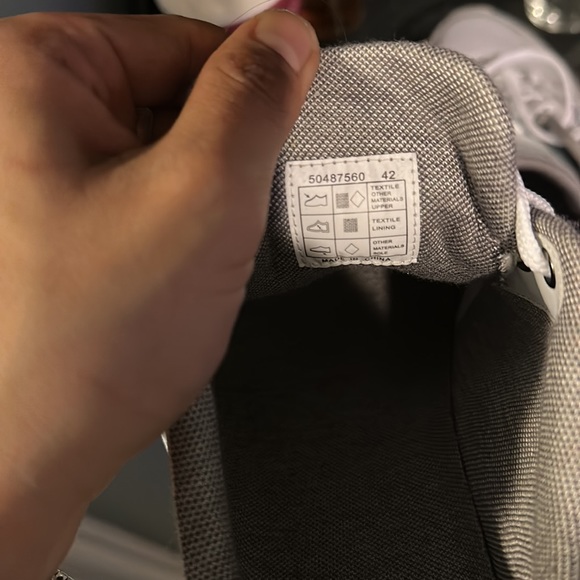 HIGO BOSS WHITE TRAINERS - Picture 4 of 5